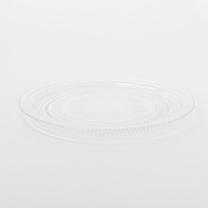 Saturn Plate Clear 9.85" 6 pcs