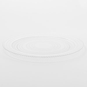 Saturn Plate Clear 11" 6 pcs