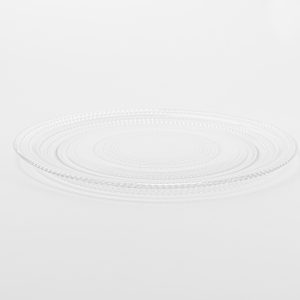 Saturn Plate Clear 12.6" 6 pcs