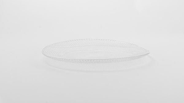Artina Oval Plate Clear 12.6" 6 pcs
