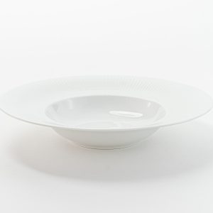 Vibes Plate deep round with rim relief 11" 6 pcs