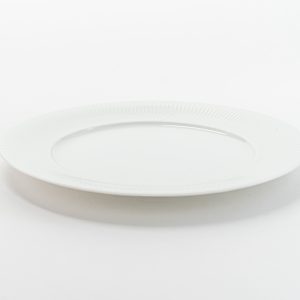 Vibes Plate flat round with rim relief 11" 6 pcs