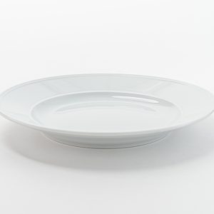 Come4 Table Plate flat with steep rim 11" 6 pcs
