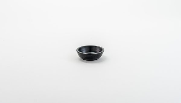 ROUND DISH Dish 2.68'' Matt Black 48 pcs