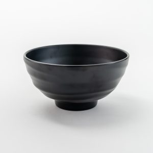 ROUND BOWL Bowl 7.5" Matt Black 12 pcs