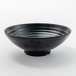 Round Bowl 9.5" Matt Black 6 pcs