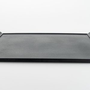 Rectangular Tray 16.5'' Matt Black 6 pcs
