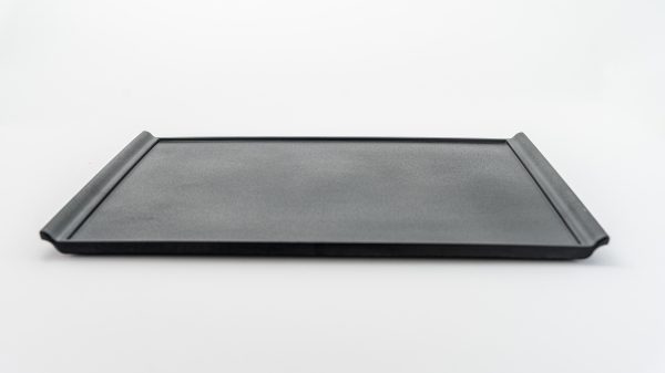 Rectangular Tray 16.5'' Matt Black 6 pcs
