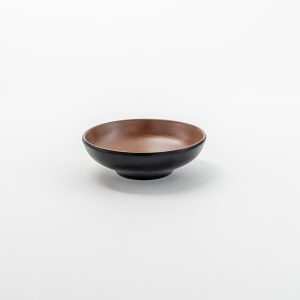 Round Bowl Round 5'' " Brown & Black 24 pcs