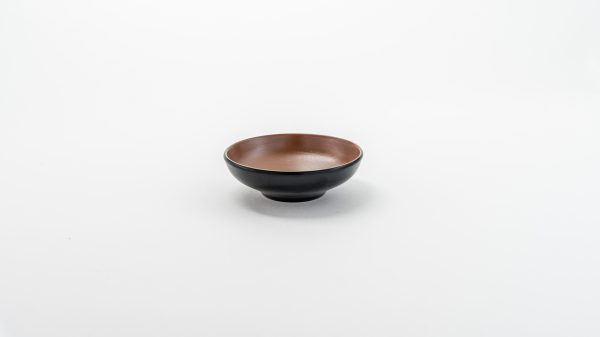Round Bowl Round 5'' " Brown & Black 24 pcs