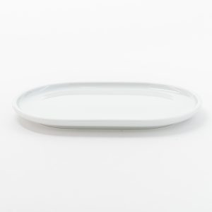 Shiro Platter oval coupe 9" x 6.3" 6 pcs