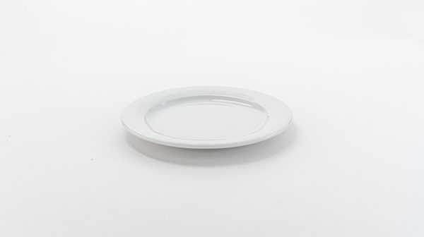 Dialog Flat Plate w/ Rim 7.9" 12pcs