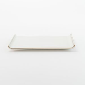 Isamu Plate #3 White 8.27" 2 pcs