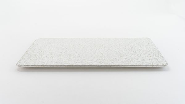 Shore Rectangular Plate 14.20" White 2 pc