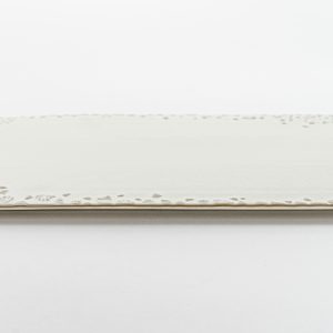 Shore Rectangular Plate 16.3" White 2 pc